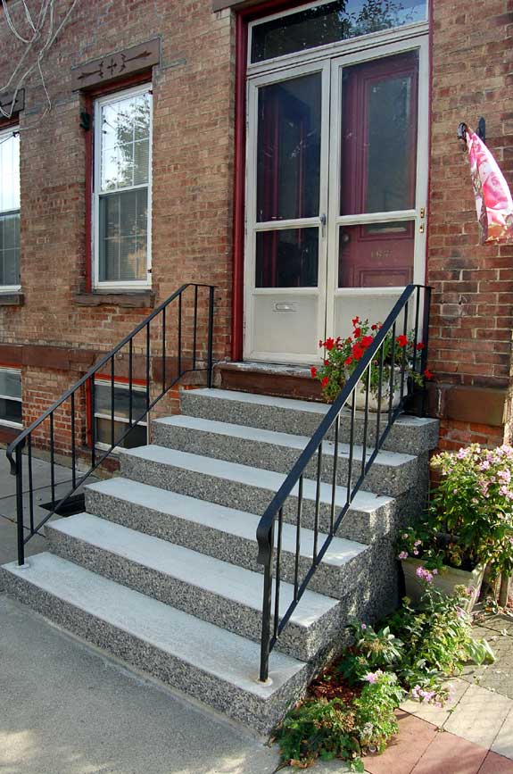 installed steps in Troy NY